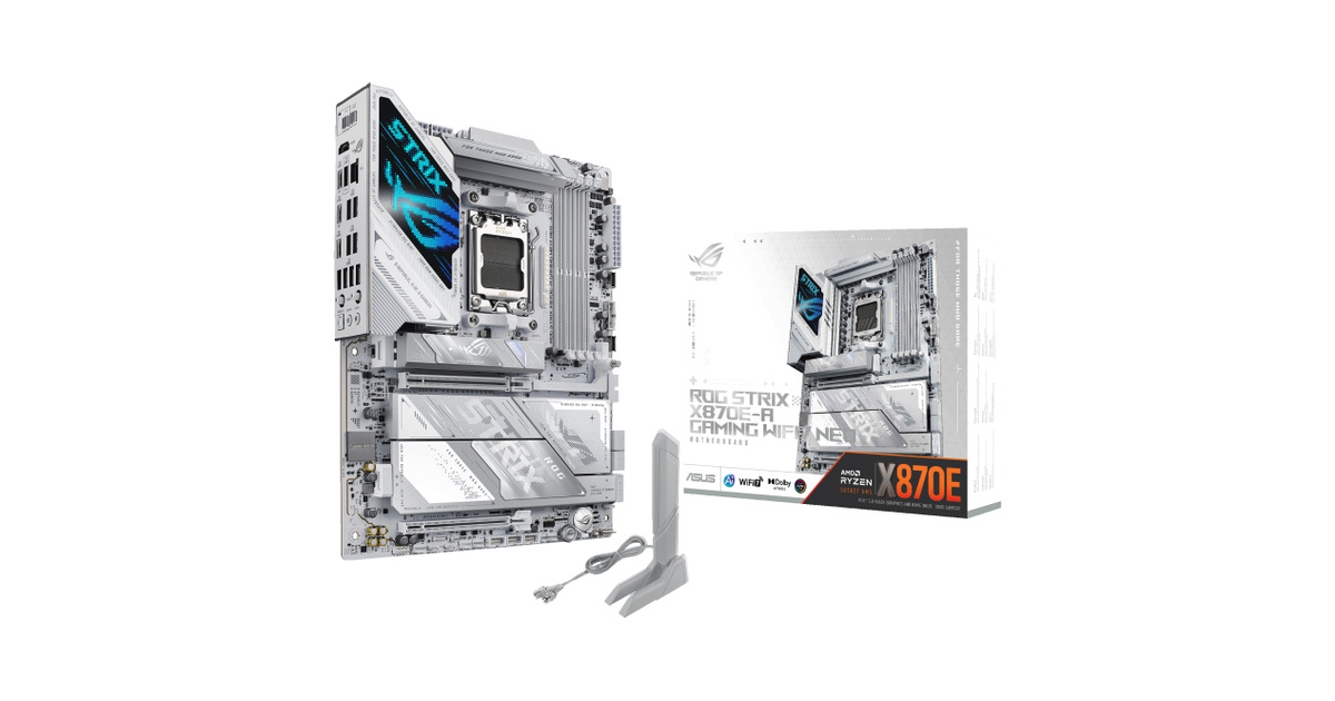 ASUS ROG STRIX X870E-A GAMING WIFI7 NEO 9600mhz(OC) M.2 AM5 ATX Anakart