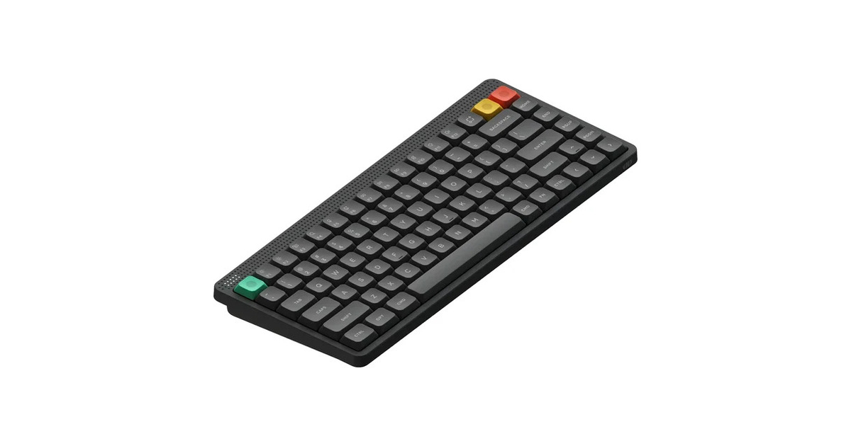 NuPhy Node75 Mekanik Blush Nano Gri Klavye 1000 Hz