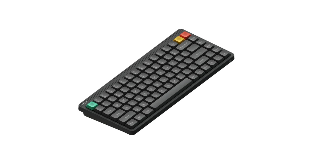 NuPhy Node75 Mekanik Brown Nano Gri Klavye