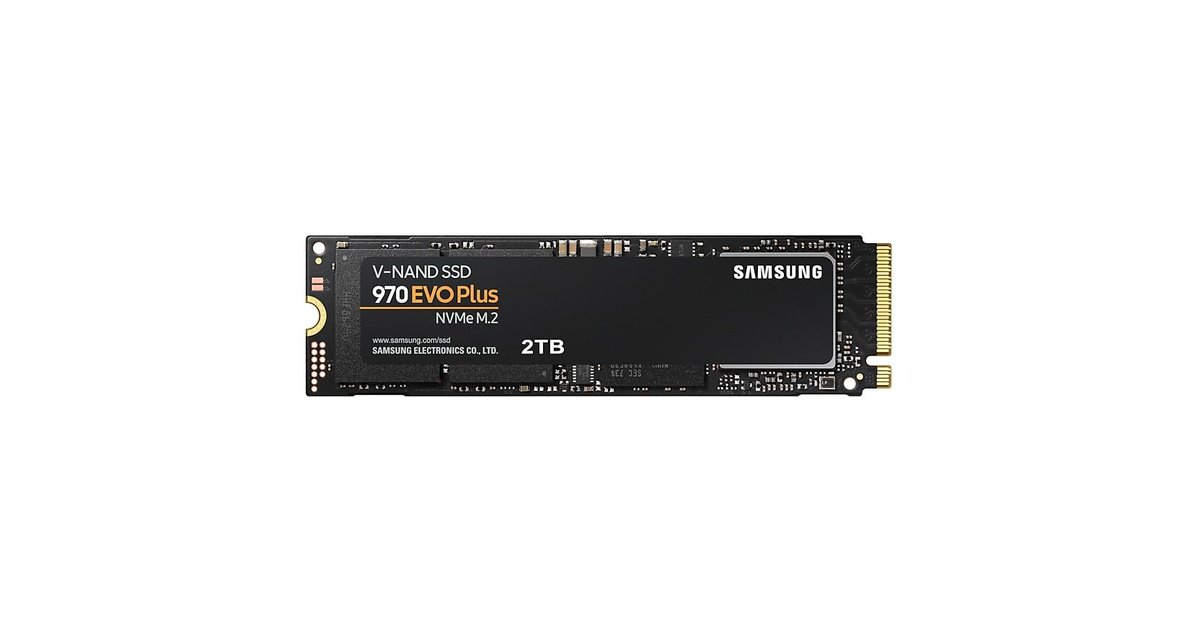 Samsung 970 Evo Plus 2TB 3500MB/3200MB/sn NVMe M.2 SSD Disk - MZ