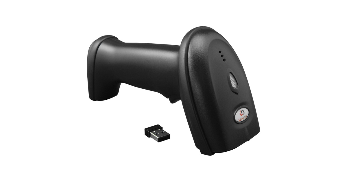 Sunlux XL-9221B 2D USB Kablosuz Karekod Barkod Okuyucu - incehesap.com