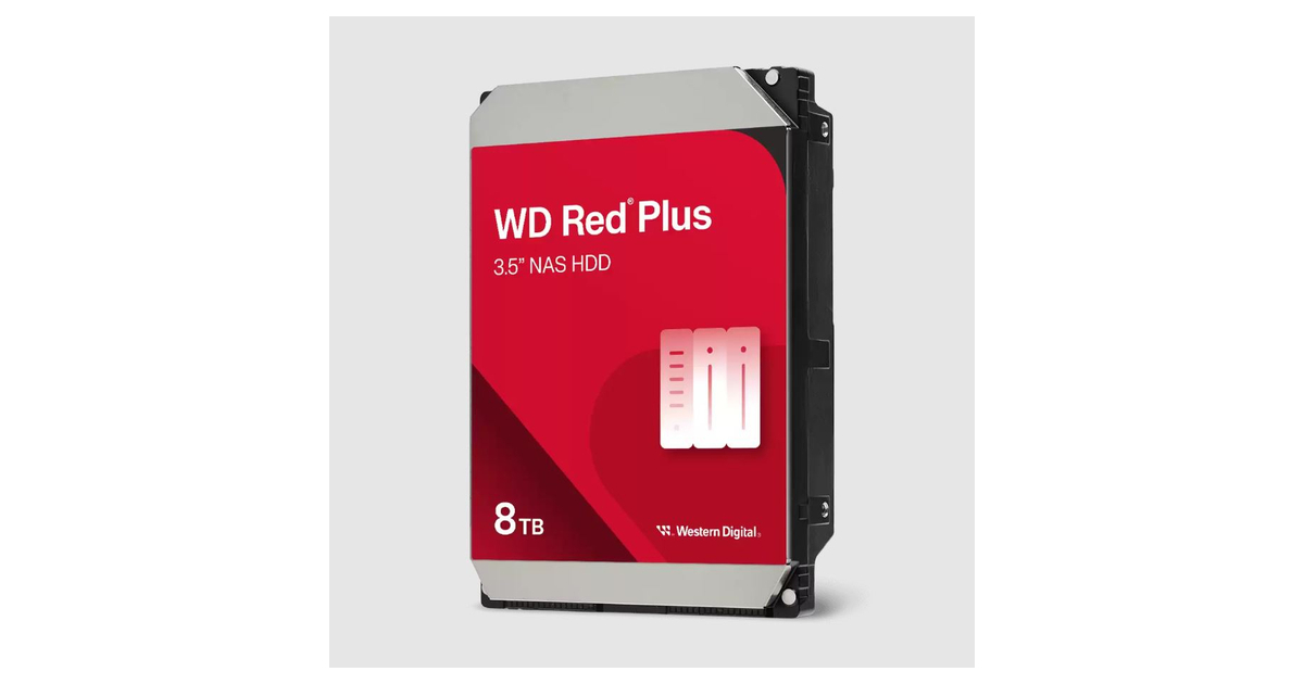 WD Red Plus WD80EFPX 8TB 5640RPM 256MB SATA3 Harddisk - incehesap.com