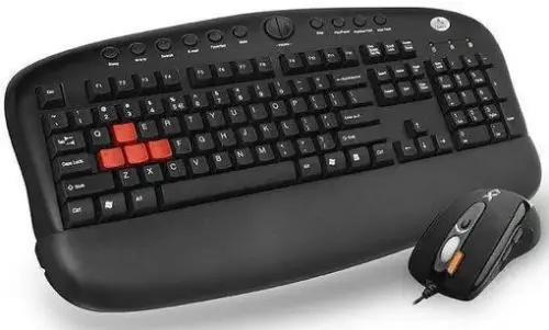A4-Tech KX-2810 Gaming Q-TR MM Klavye + Optik Mouse 