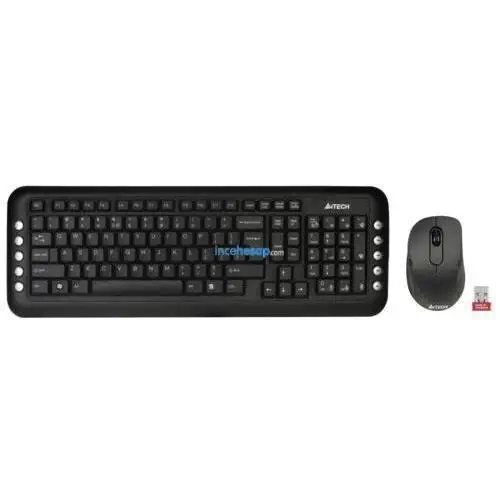 A4 Tech 7200N V-track 2.4 GHz Mm  Kablosuz Q Set