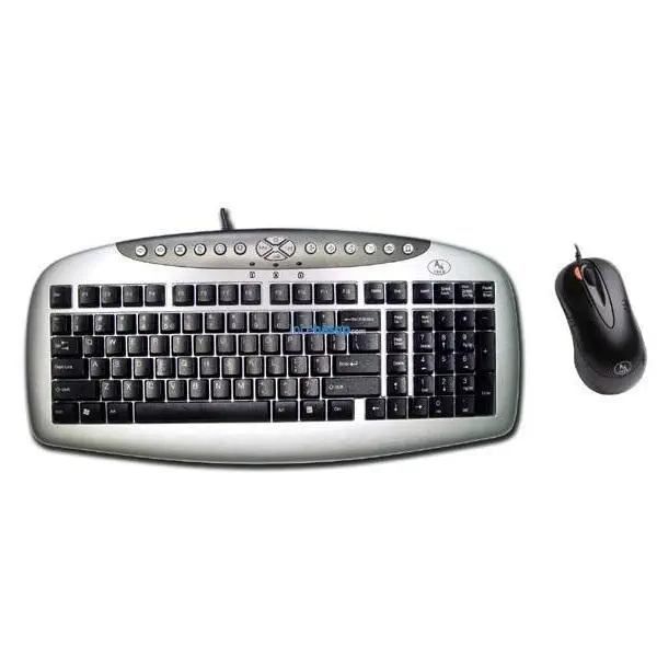 A4 Tech KB-2150D  Klavye + Optik Mouse Set (Siyah) PS/2