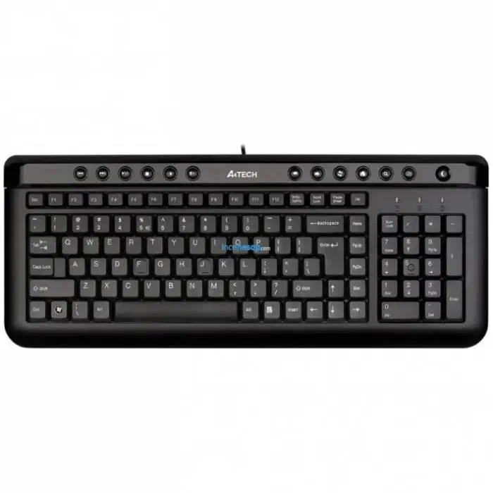 A4 Tech KL-40 Q Klavye PS/2 Siyah