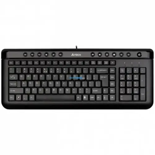 A4 Tech KL-40 Q Klavye PS/2 Siyah