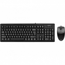 A4 Tech KM72620D Q Klavye USB Siyah Set