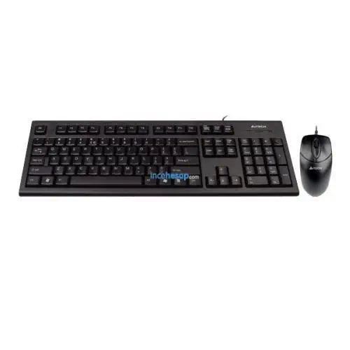 A4 Tech KR8572 Q USB Siyah Set