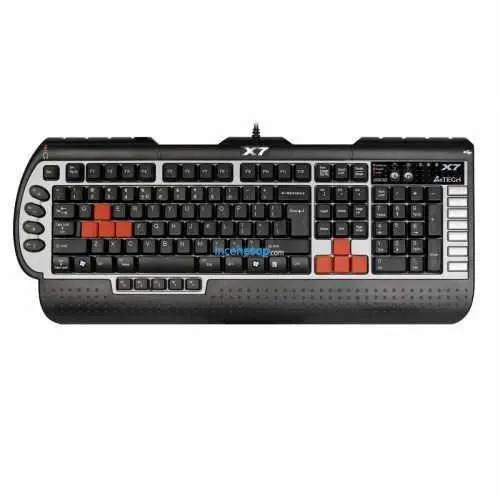 A4 Tech X7-G800MU Q Klavye PS/2 Siyah Gamer