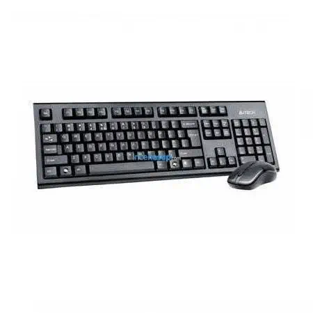 A4 TECH G3100 KABLOSUZ Q USB GRİ-SİYAH SET