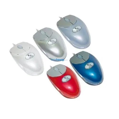 A4 Tech MOP18UP Optik Mini Mouse USB/PS2 Kırmızı