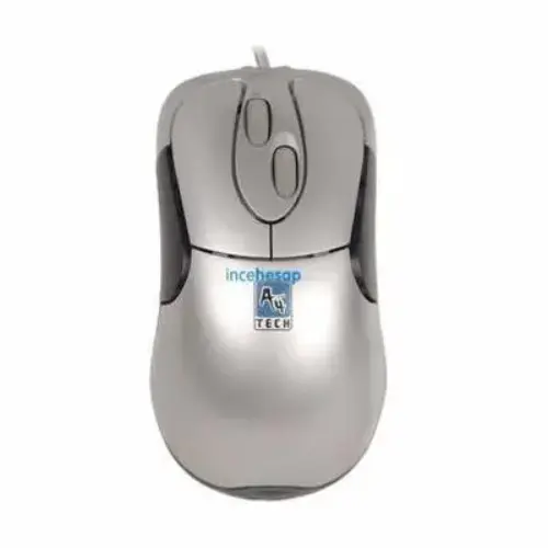 A4 TECH (WOP-35) OPTIK MOUSE PS/2 GÜMÜŞ - incehesap.com