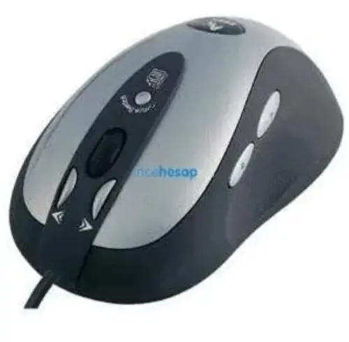 A4 TECH SWOP80 OPTIK MOUSE USB/PS2 GÜMÜŞ/SİYAH