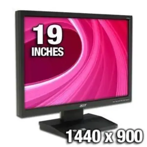 ACER V193WB 19″ LCD MONITOR