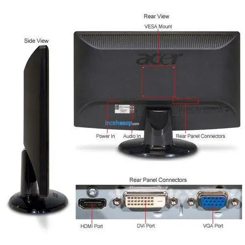 ACER H223HQ 21.5″ LCD MONİTOR