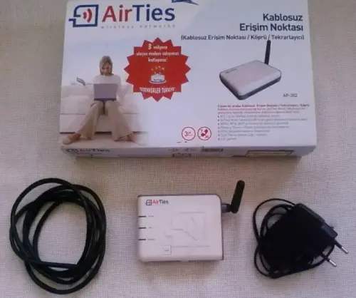 AIRTIES AP302 1 PORT 54 Mbps KABLOSUZ ACCESS POINT