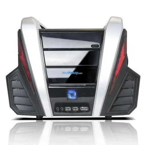 AOPEN G3 NAGAS OYUNCU KASA SİYAH/GÜMÜŞ PEAK 400W