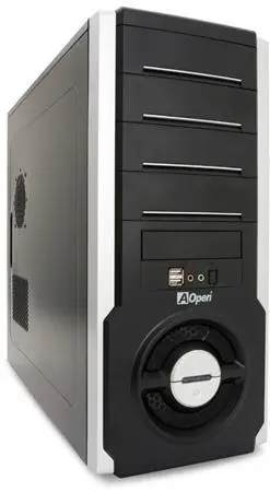 AOPEN ES55G-02 ATX KASA GÜMÜŞ/SİYAH 300W