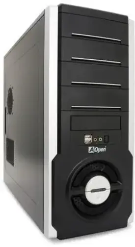 AOPEN ES55G-02 ATX KASA GÜMÜŞ/SİYAH 300W