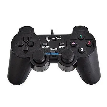 Artes GP-2008 USB Black Game Pad Titreşimli