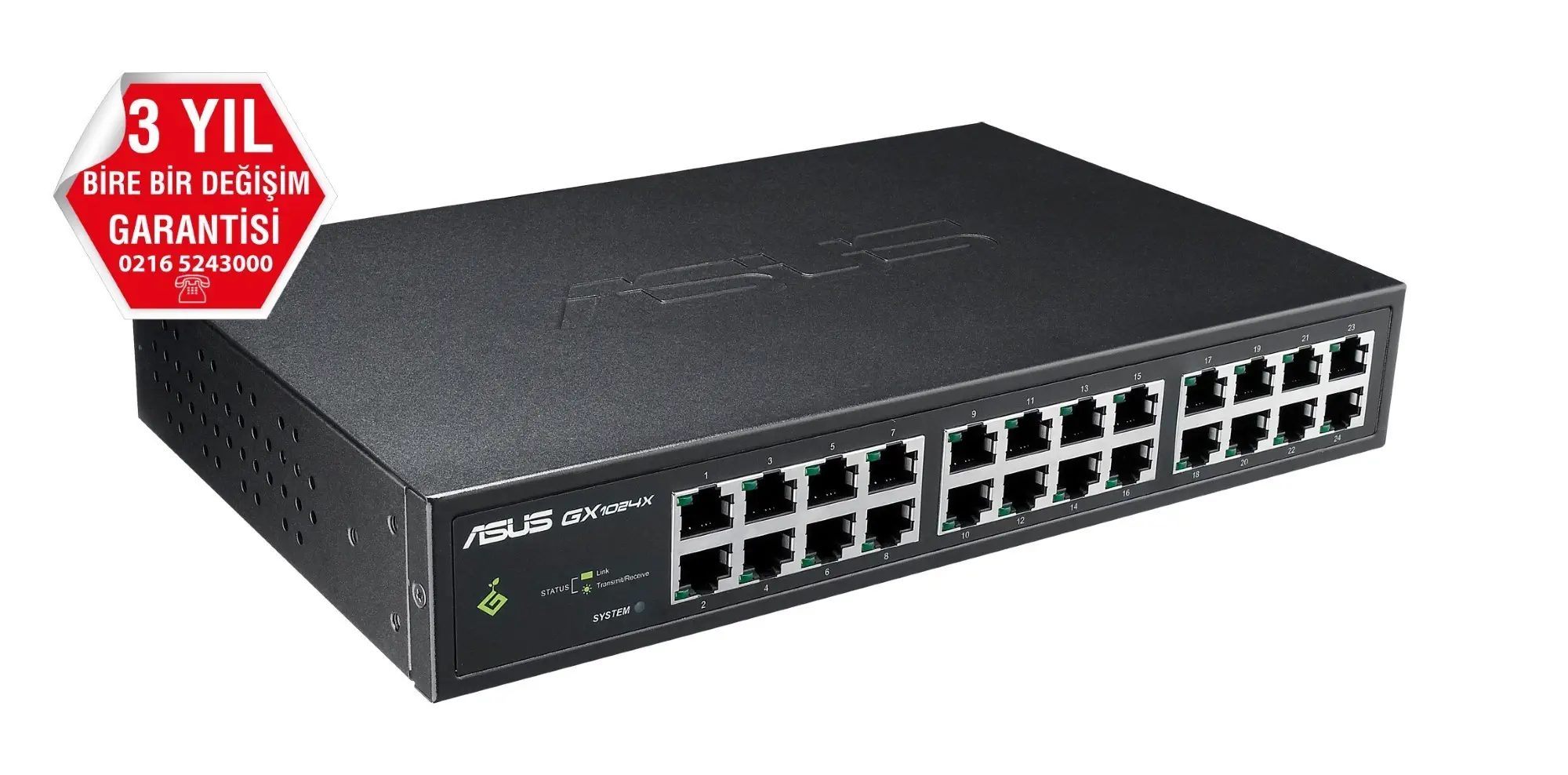 Asus GX-1024X V4 24 Port 10/100 Switch