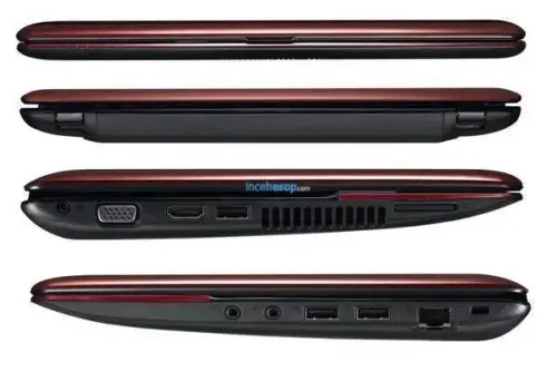 ASUS EEEPC 1215N NETBOOK (KIRMIZI)