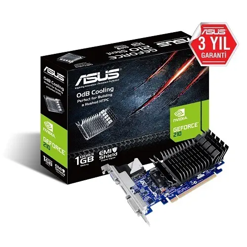 Asus EN210 SILENT/DI/1GD3/V2(LP) 1 GB Ekran Kartı