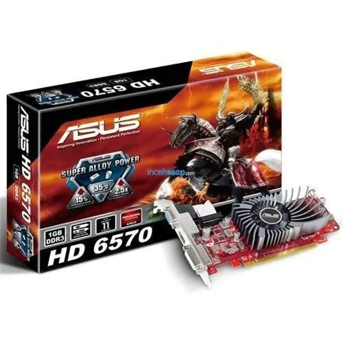 Asus EAH6570 (128 Bit) 1GB GDdr3 Dvi 16X (lp)