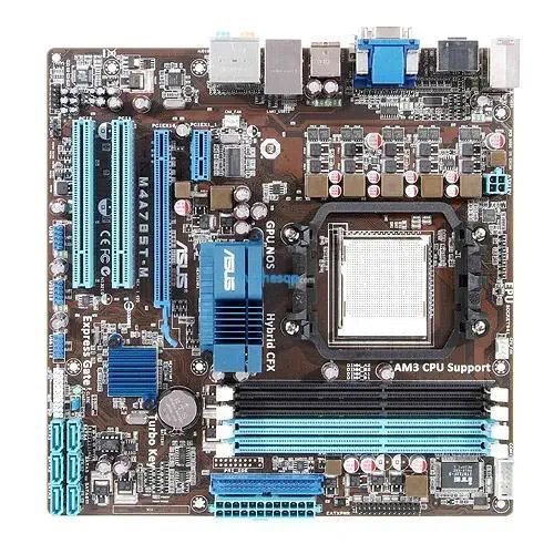 ASUS M4A785T-M 785G DDR3 VGA+GLAN+SATA 16X