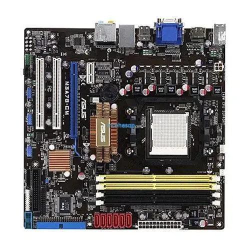 ASUS M3A78-CM AMD780V DDR2 GLAN+SATA2 16X 940P