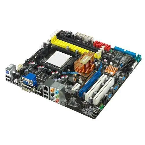 ASUS M3A78CM AMD780V DDR2 VGA+GLAN+SATA2 16X