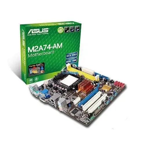 ASUS M2A74AMSE AMD740G DDR2 VGA+LAN+SATA 16X