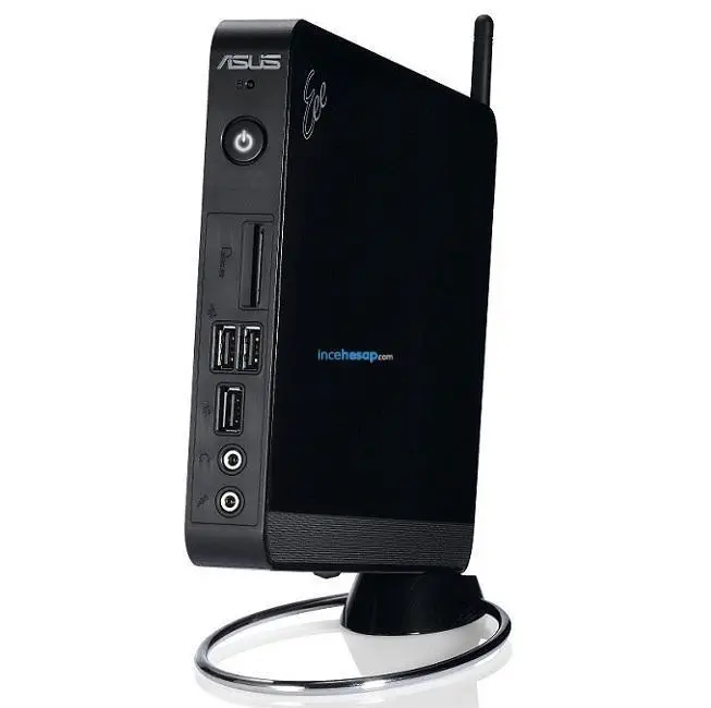 ASUS EEEBOX EB1007-B0700 D410 2GB 250GB BLACK+ASUS DSL-N10E ADSL2+ 4P 150Mbps KBLSZ MODEM hediye