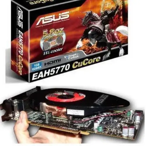 ASUS EAH5770 CUCORE 1GB DDR5 128Bit HDMI 2xDVI 16x