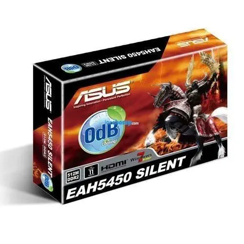 ASUS EAH5450 SILENT (64Bit)512MB DDR2 VGA DVI LP