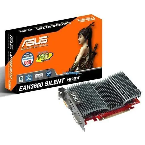 ASUS EAH3650 SiLENT (128Bit) 1GB DDR2 16X