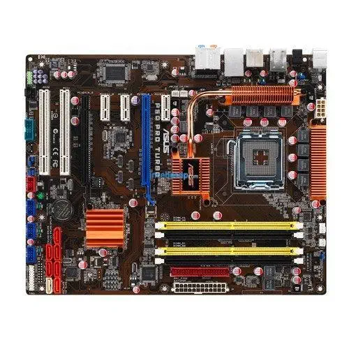 ASUS P5Q PRO TURBO P45 DDR2 GLAN+SATA 16X