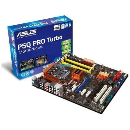 ASUS P5Q PRO TURBO P45 DDR2 GLAN+SATA 16X