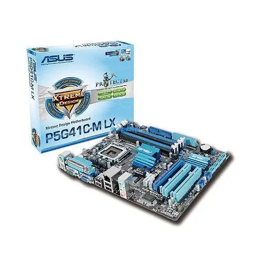 ASUS P5G41C-M LX G41 DDR2+DDR3 VGA+SATA+GLAN 16x