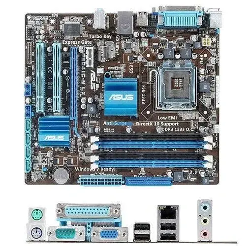 ASUS P5G41C-M LX G41 DDR2+DDR3 VGA+SATA+GLAN 16x 