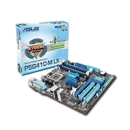ASUS P5G41C-M LX G41 DDR2+DDR3 VGA+SATA+GLAN 16x