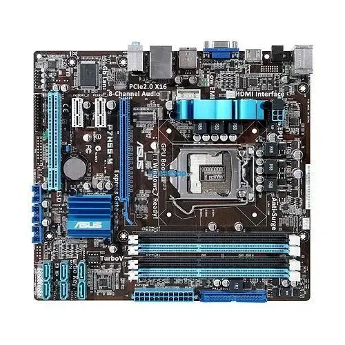 ASUS P7H55-M H55 DDR3 VGA+GLAN+SATA 16X