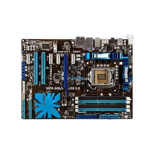 ASUS P7P55D-E LX P55 DDR3 GLAN+SATA6 16X USB30