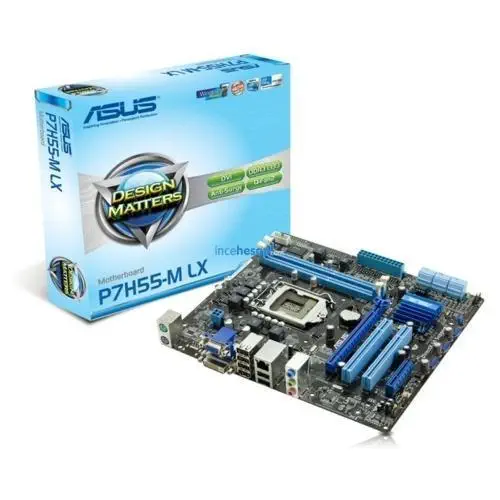 ASUS P7H55-M LX H55 DDR3 VGA+GLAN+SATA2 16X