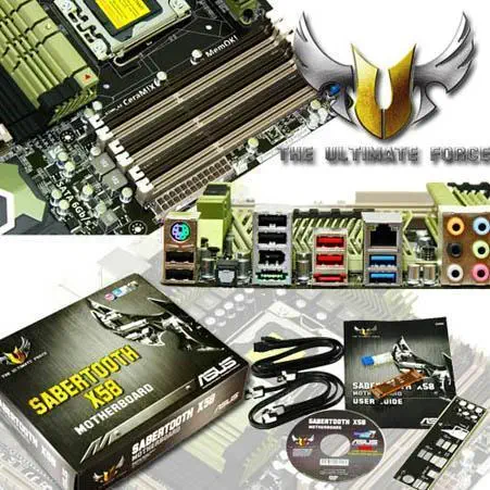 ASUS SABERTOOTH X58 6xDDR3 SES GLAN SATA2-3 16x