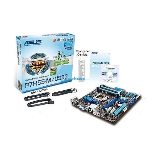 ASUS P7H55-M/USB3 H55 DDR3 VGA+GLAN+SATA6 16X