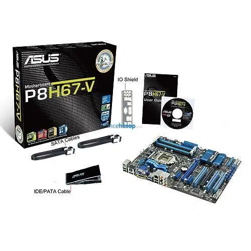 ASUS P8H67-V H67 DDR3 GLAN+HDMI+DSUB+SATA 16X