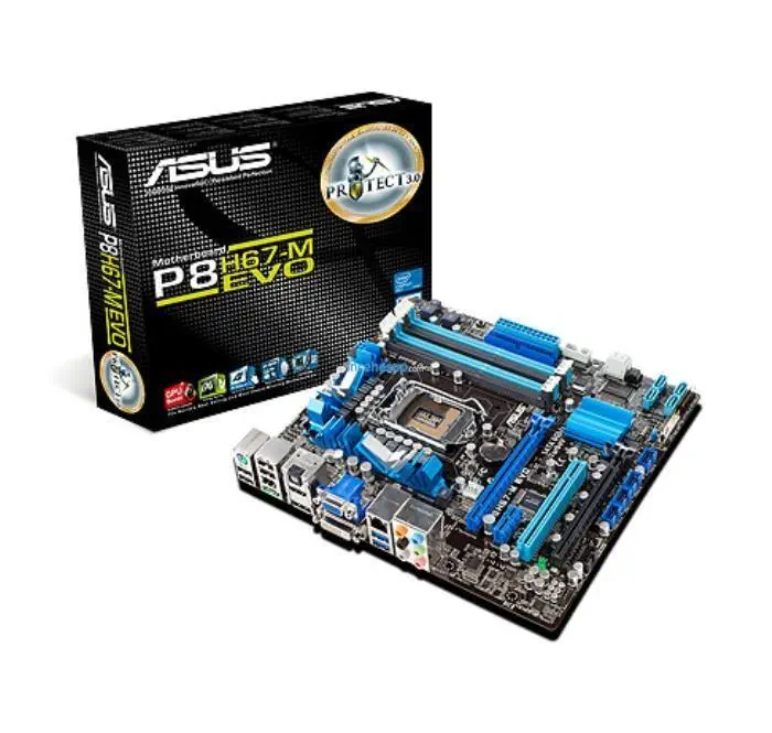 ASUS P8H67-M EVO H67 DDR3 GLAN+HDMI+DP+SATA 16X
