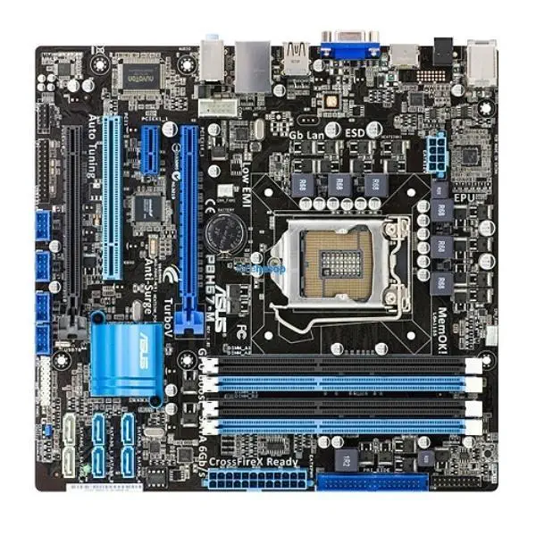 ASUS P8H67-M H67 DDR3 GLAN+HDMI+DSUB+SATA 16X